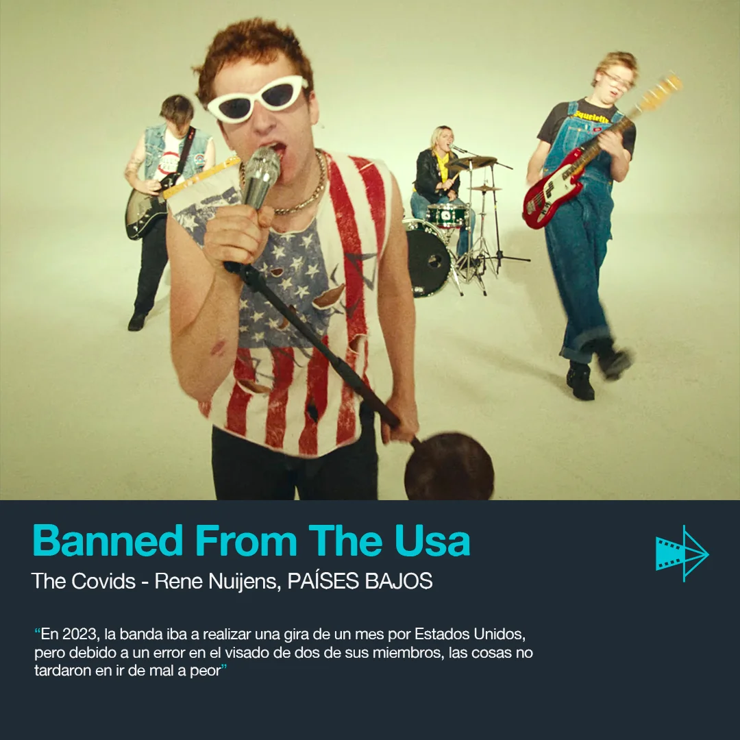 Banned From The USA — The Covids, Rene Nuijens