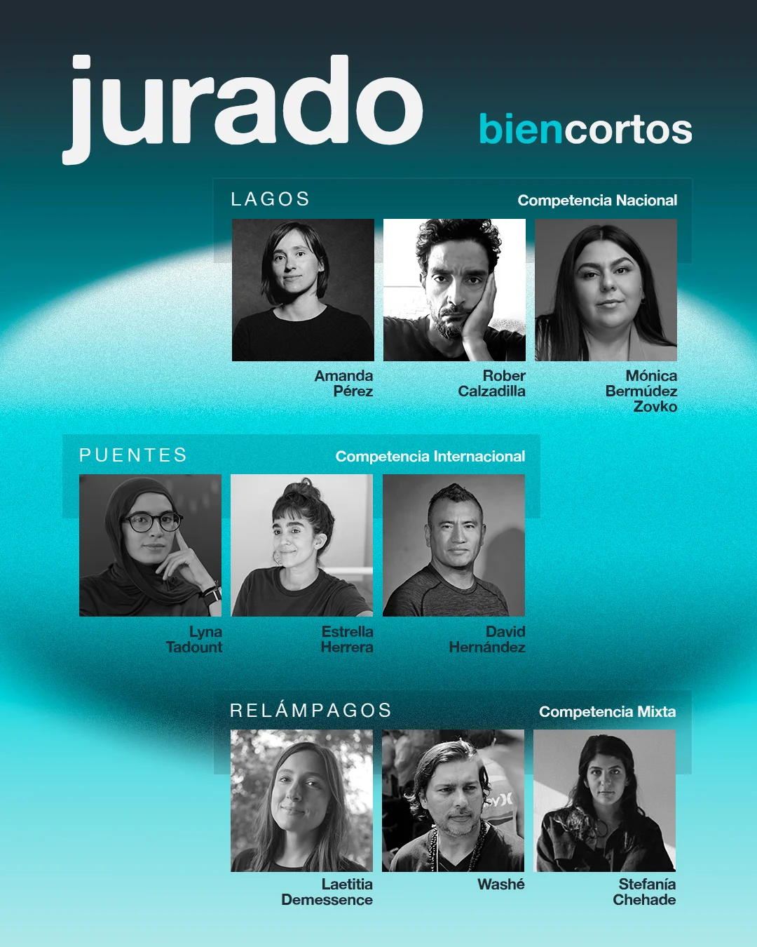Jurado Biencortos 2025 — Grupo